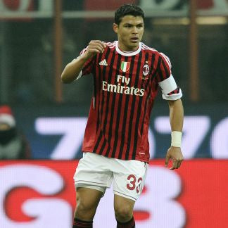 MAGLIA AC MILAN STORICA CASA 2011-2012 + T.SILVA 33