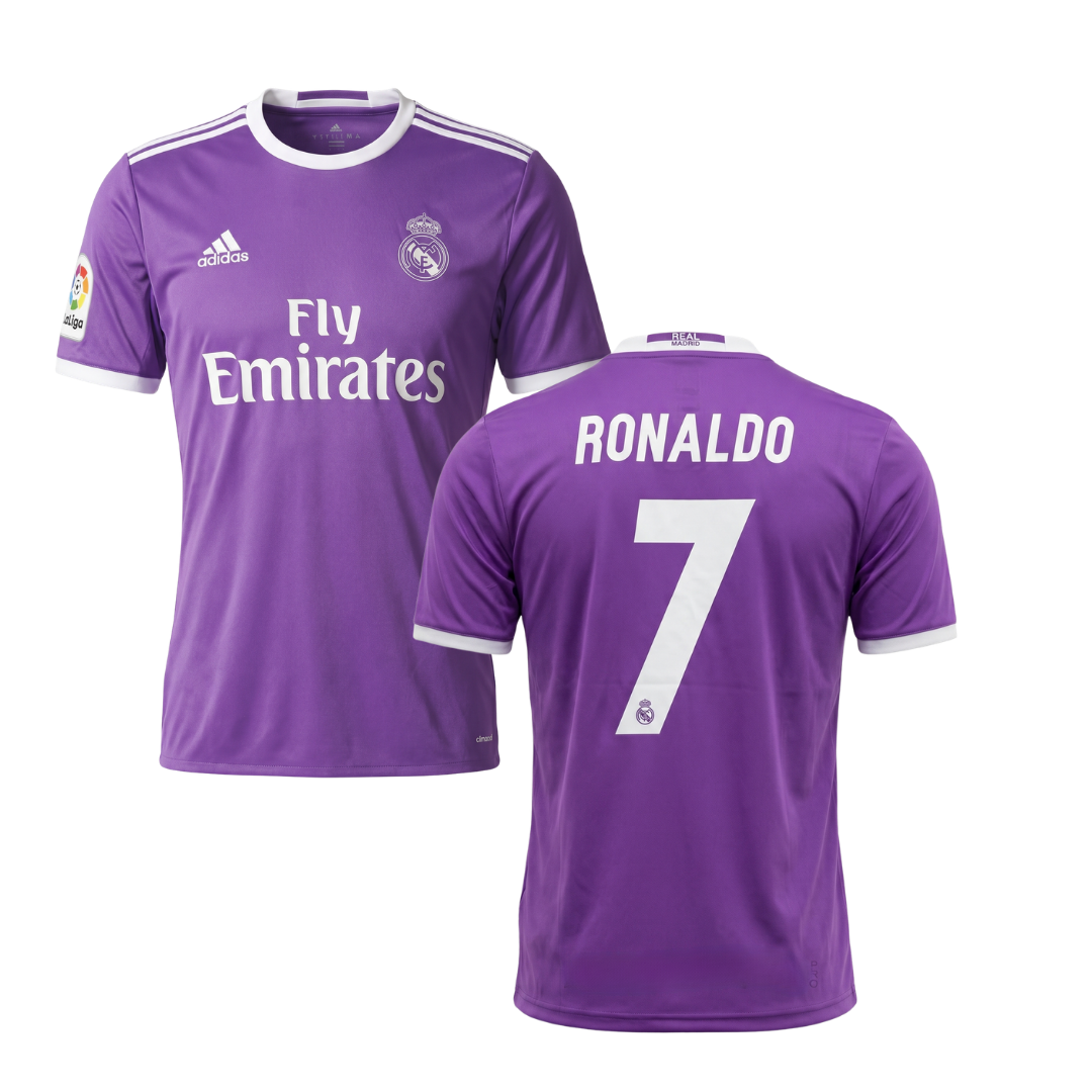 MAGLIA STORICA REAL MADRID 2016/17 PERSONALIZZAZIONE RONALDO