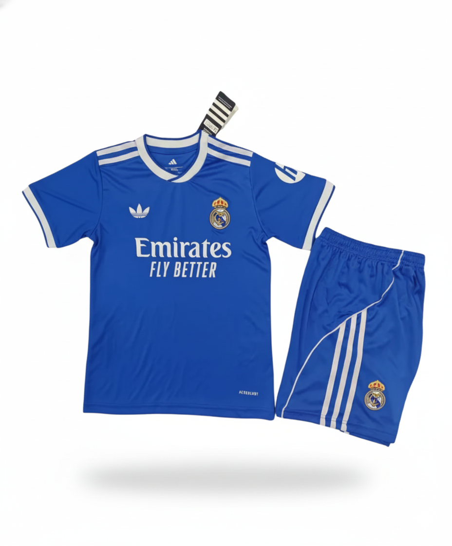 KIT BAMBINO REAL MADRID 2025/26