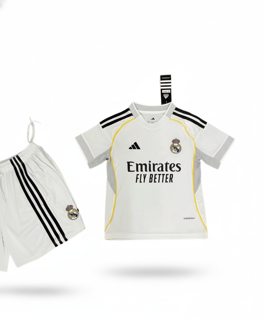 KIT BAMBINO REAL MADRID 2025/26