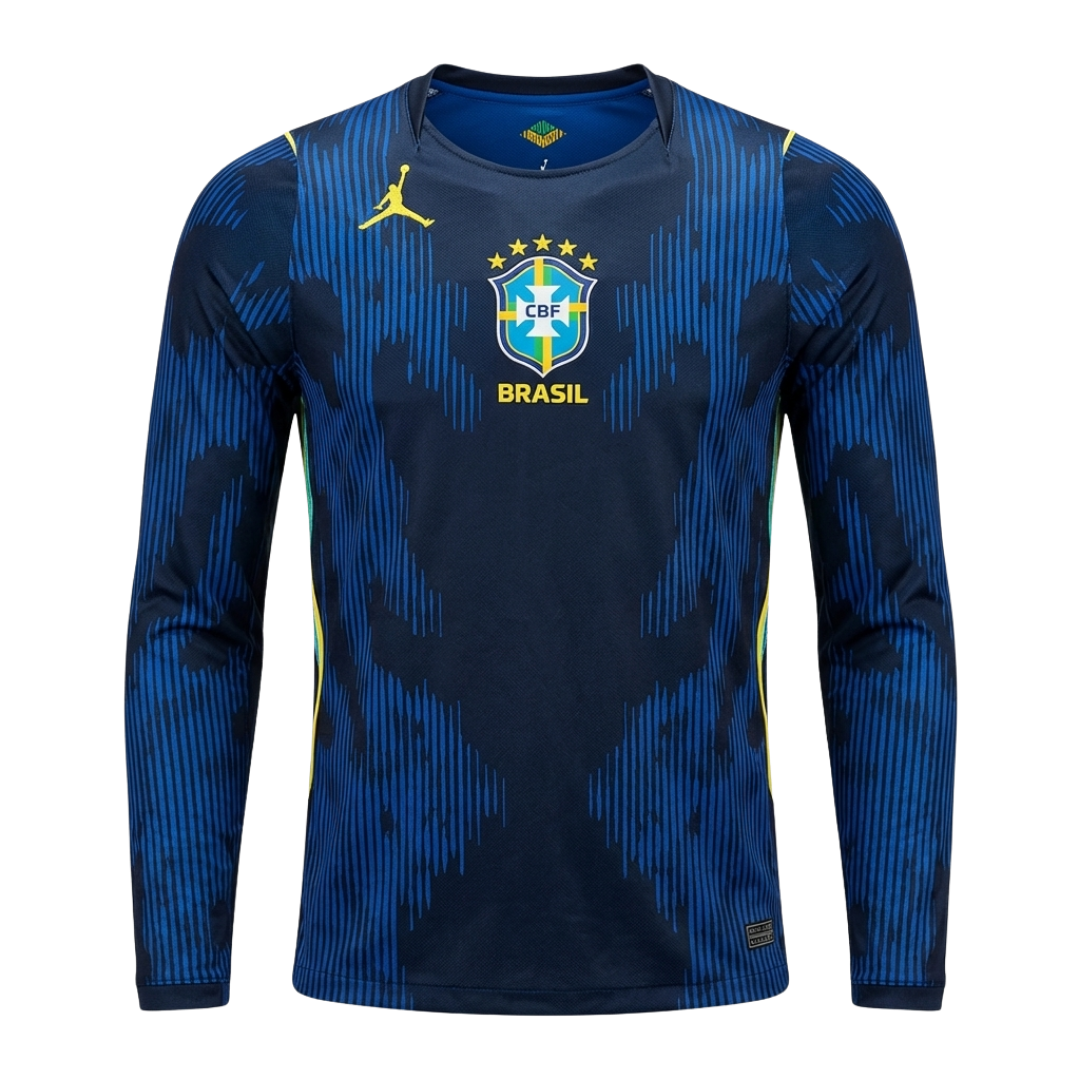 MAGLIA AWAY BRASILE MANICHE LUNGHE 2026/27