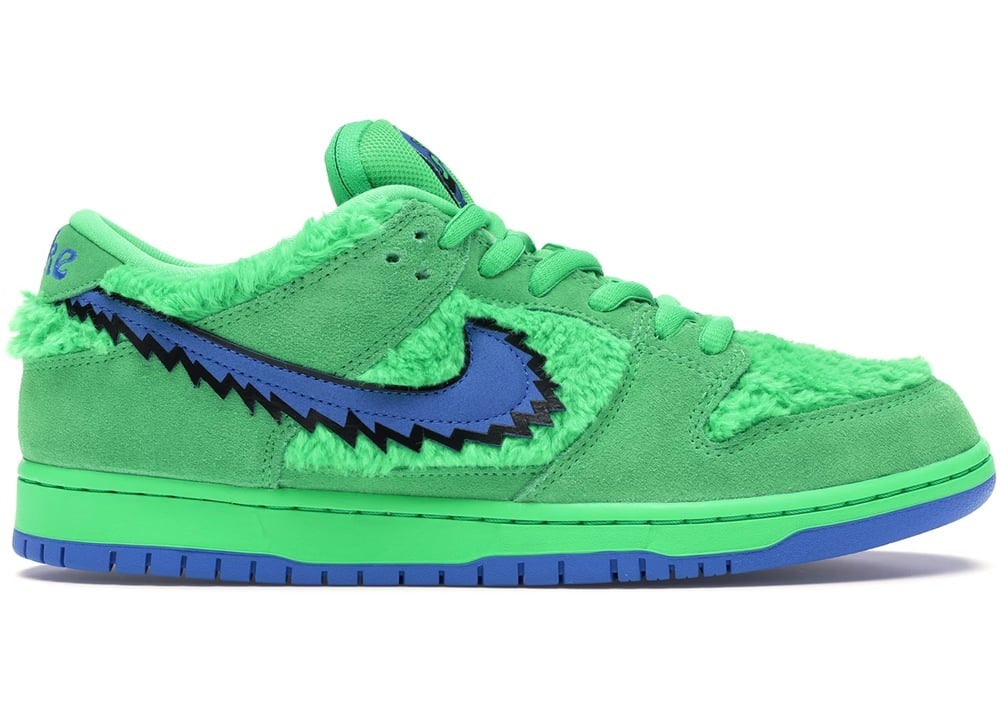 Dunk low grateful dead green