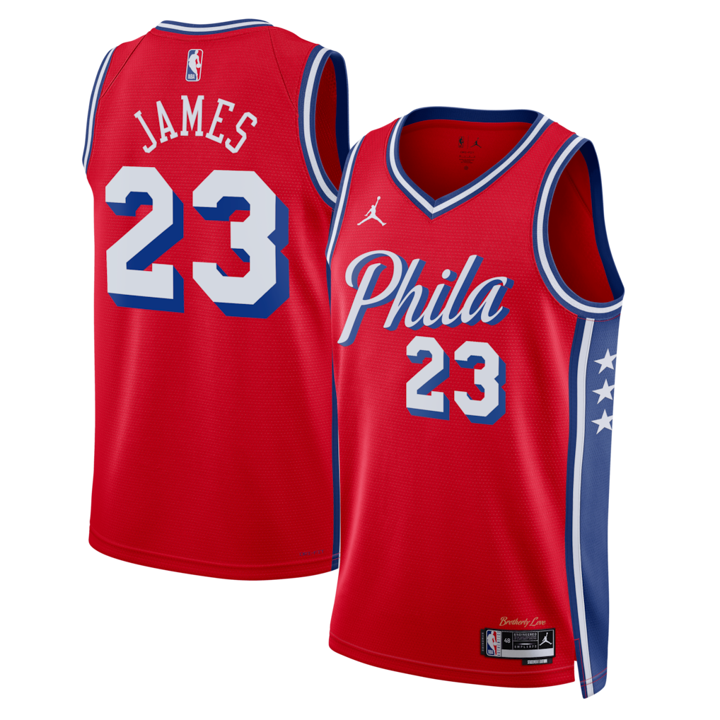 CANOTTA PHILADELPHIA 76ERS CUSTOM LEBRON JAMES