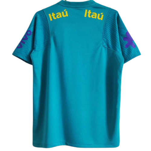 MAGLIA RETRO ALLENAMENTO BLU BRASILE 2020/21