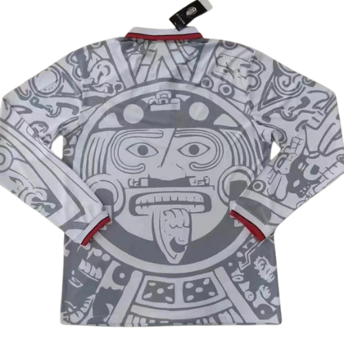 MAGLIA RETRO A MANICHE LUNGHE MESSICO TRASFERTA 1998/99