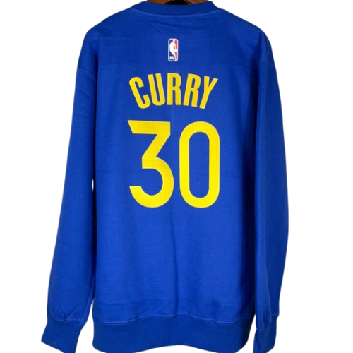 CANOTTA NBA A MANICHE LUNGHE CASUAL GOLDEN STATE WARRIORS 2021/22
