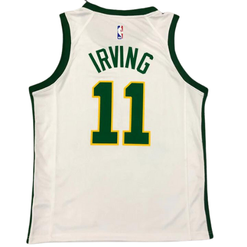CANOTTA NBA BIANCA-GIALLA-VERDE CELTICS 2021/22