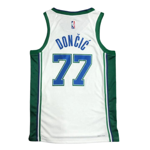 CANOTTA NBA BIANCA-VERDE MAVERICKS DALLAS CITY EDITION 2021/22