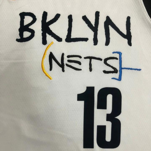 CANOTTA NBA BIANCA “BKLYN” BROOKLYN NETS 2021/22