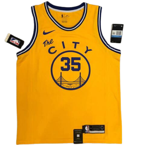 CANOTTA NBA GIALLA CITY 35 WARRIORS 2021/22