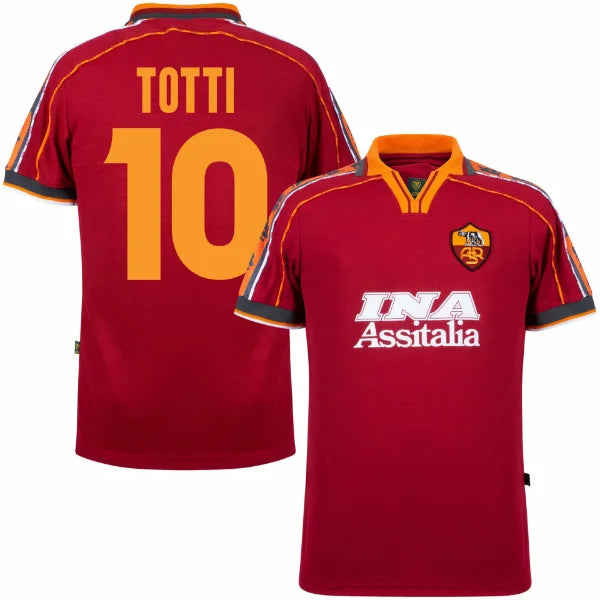 MAGLIA STORICA AS ROMA 1998-1999 + Totti 10