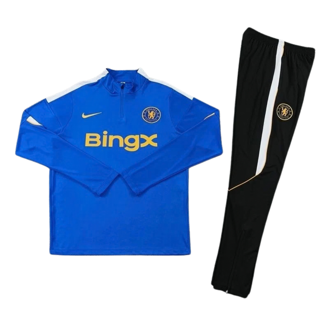 KIT TUTA CHELSEA BAMBINO BLU 2026/27
