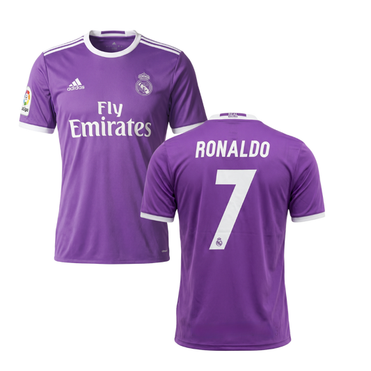 MAGLIA REAL MADRID 2016/17 PERSONALIZZAZIONE RONALDO
