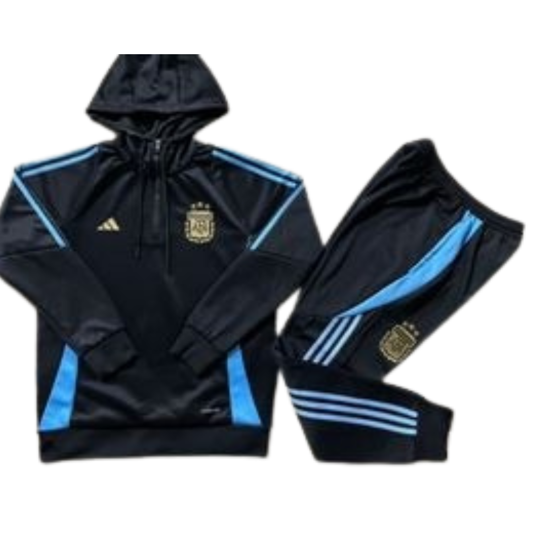 KIT GIACCA NERA + TUTA ARGENTINA 2024/25