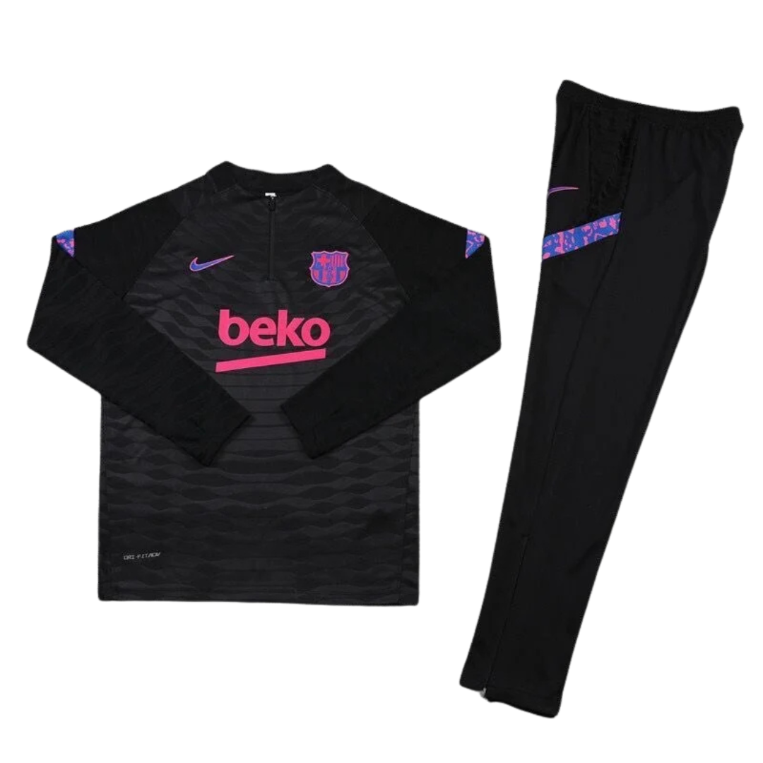 KIT TUTA BARCELLONA NERA 2026/27