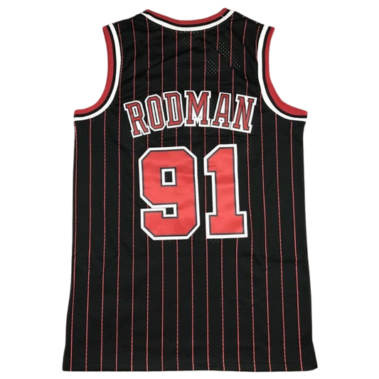 MAGLIA NBA NERA CHICAGO BULLS