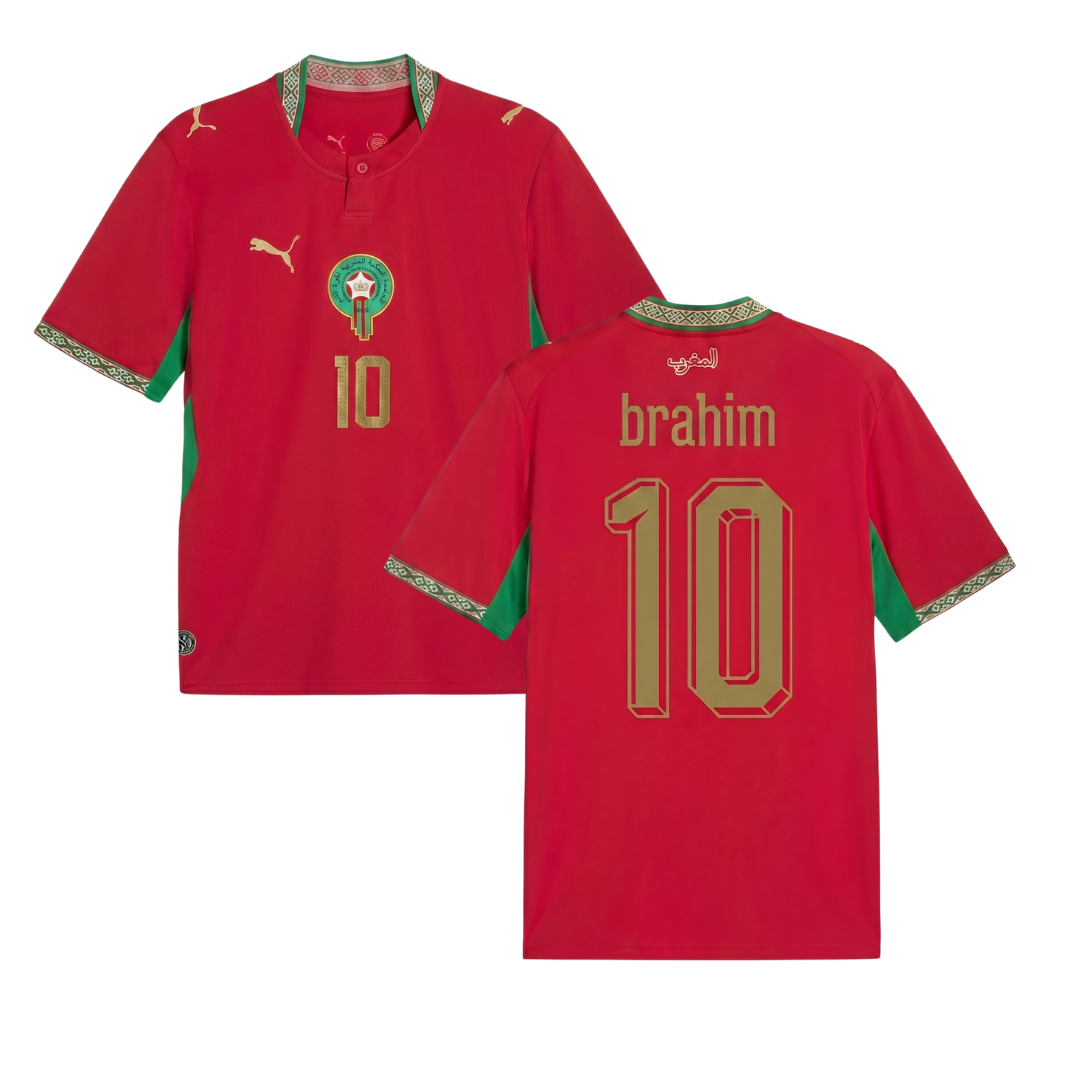 MAGLIA MAROCCO AWAY 2026/27 PERSONALIZZAZIONE BRAHIM