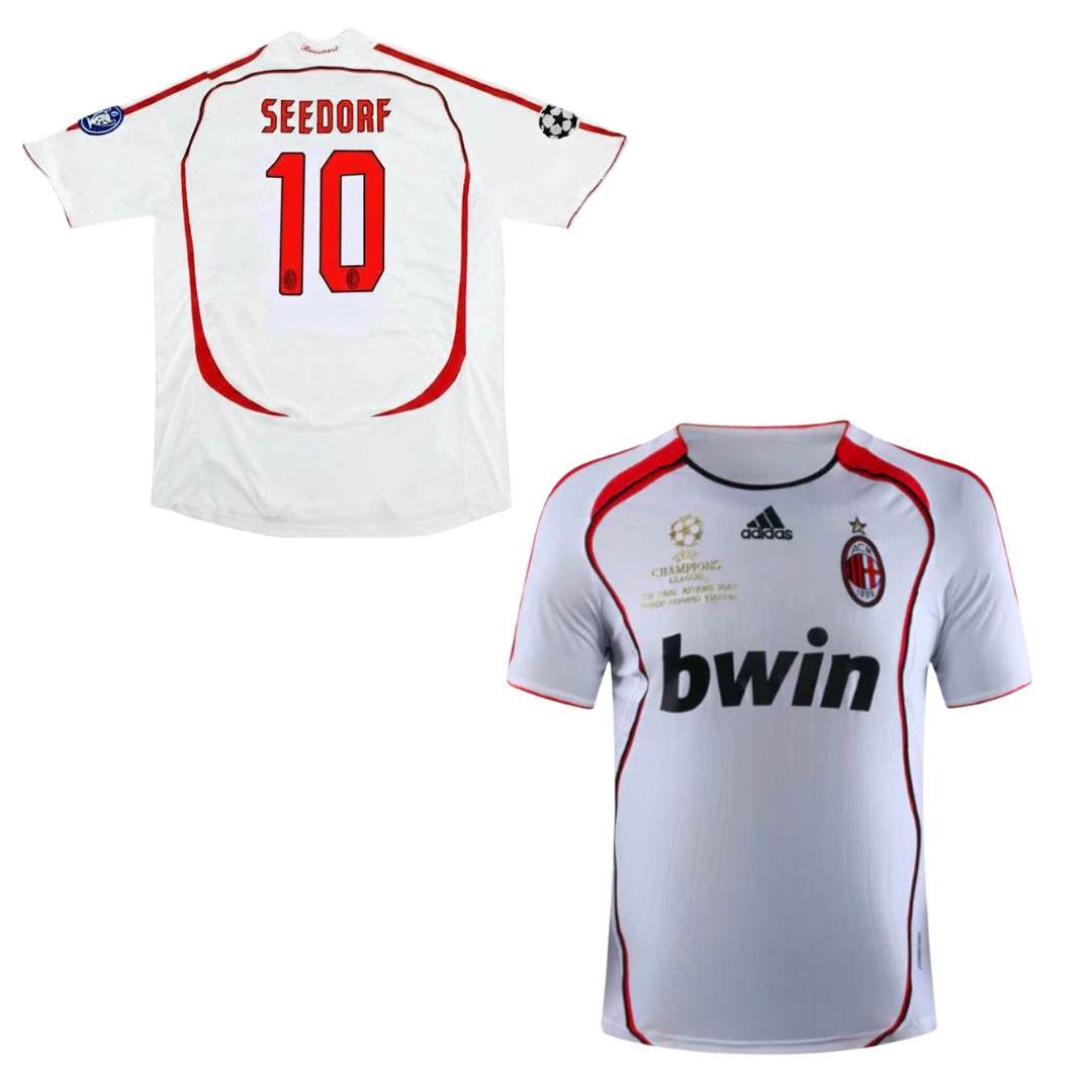 MAGLIA AC MILAN STORICA TRASFERTA FINALE CHAMPIONS LEAGUE 2006-2007 + SEEDORF 10