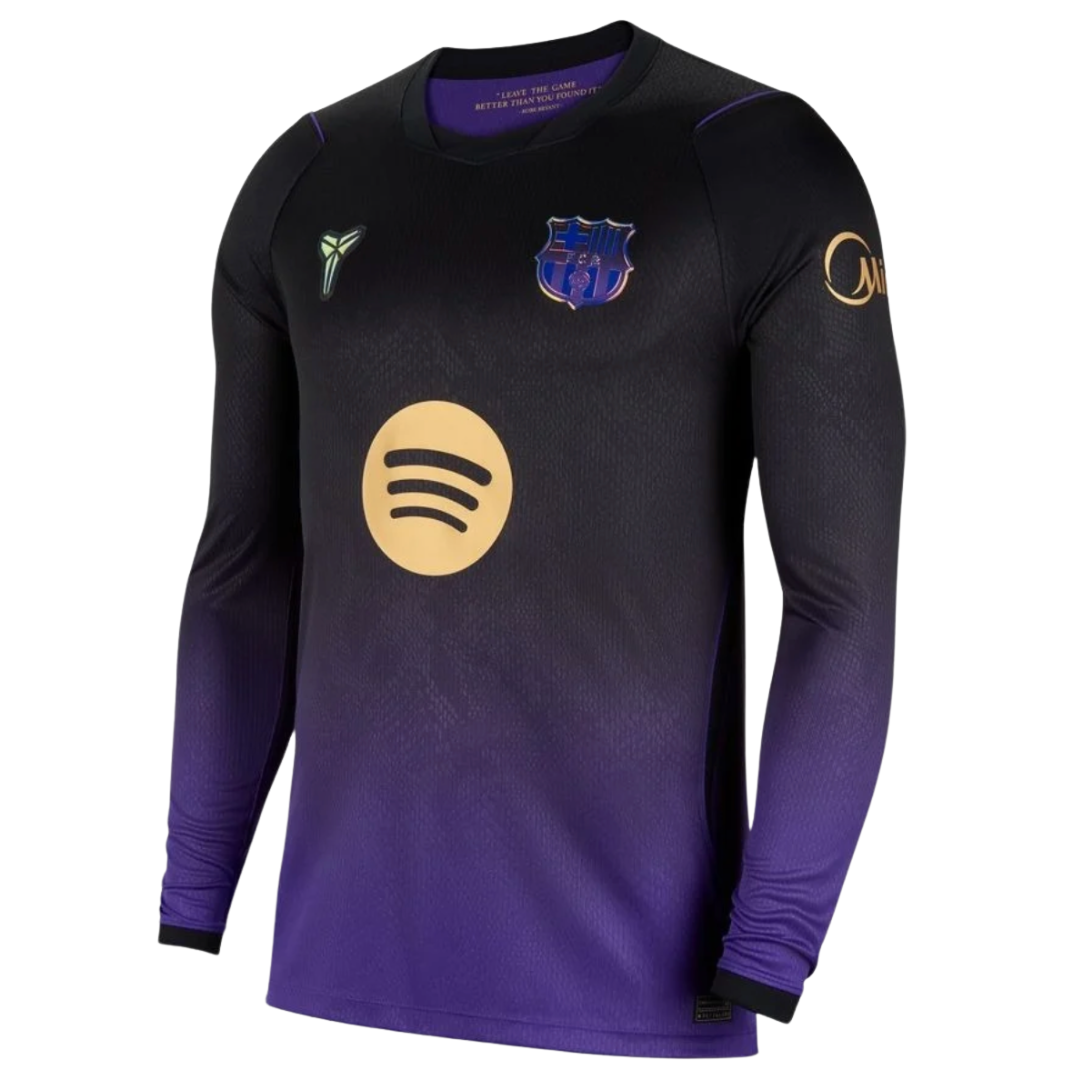 MAGLIA BARCELLONA AWAY MANICHE LUNGHE 2026/27