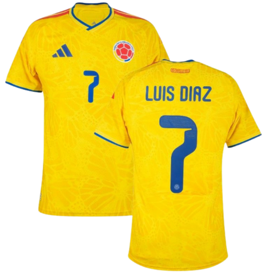 MAGLIA COLOMBIA HOME 2026/27 PERSONALIZZAZIONE LUIS DIAZ