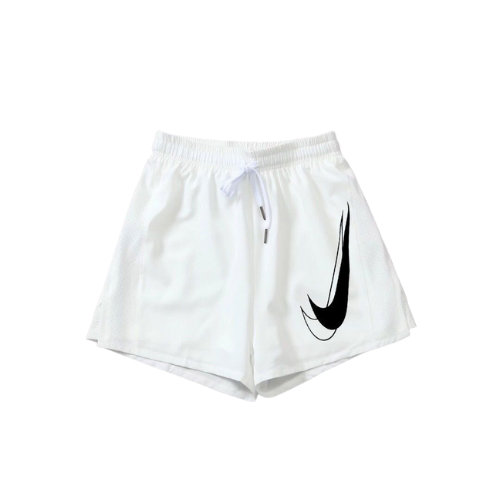 PANTALONCINO NIKE BIANCO/NERO