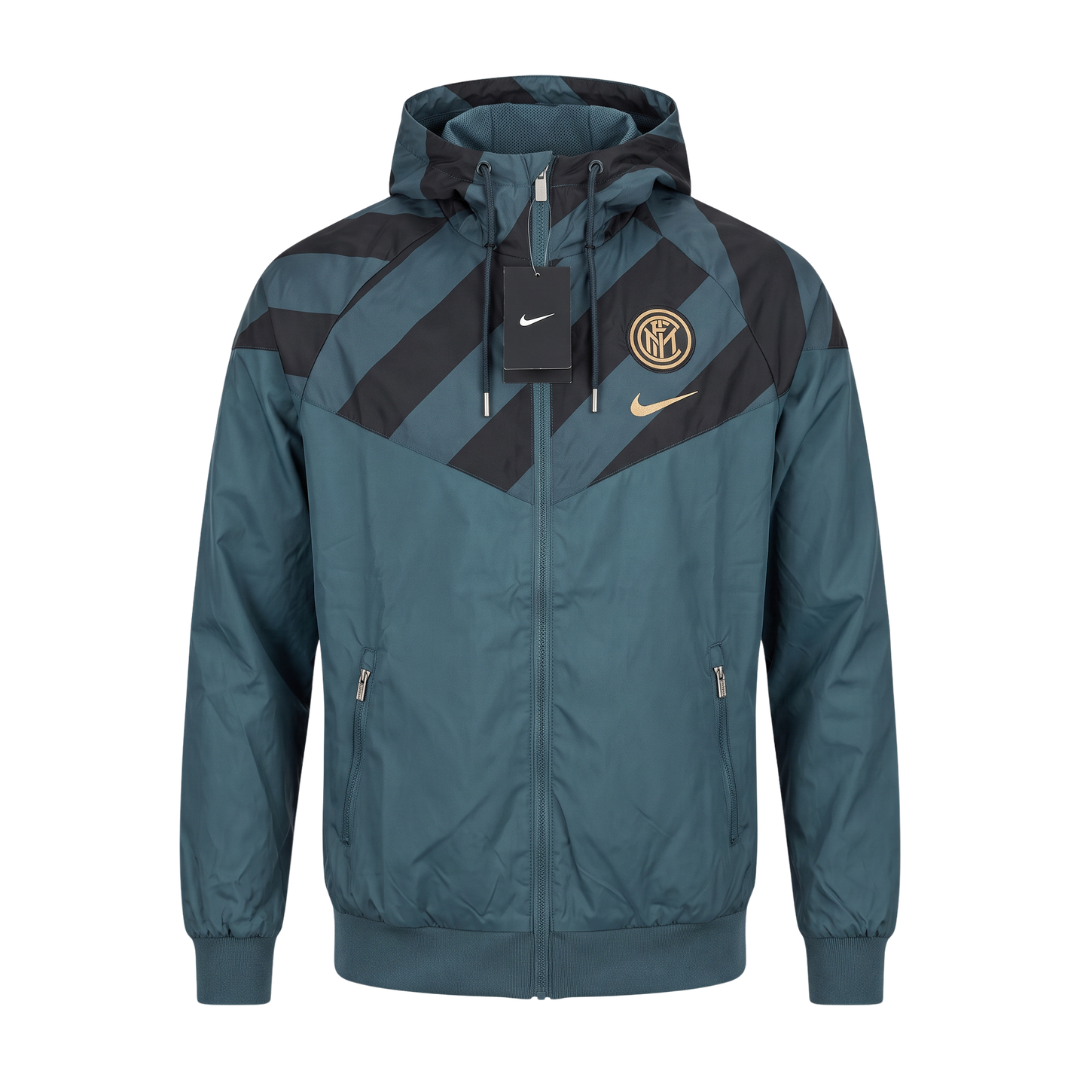 GIACCA A ZIP CON CAPPUCCIO INTER 2021/22