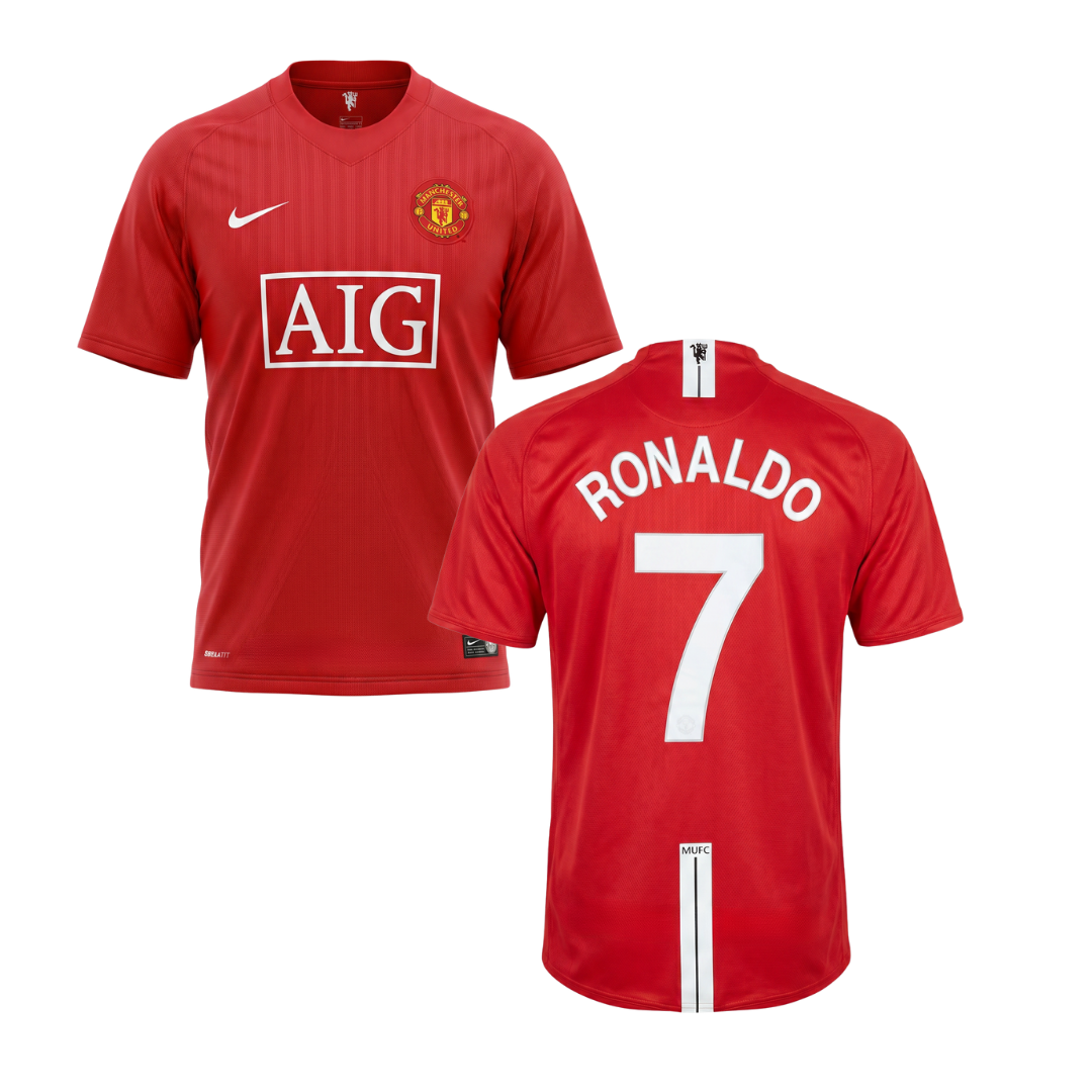 MAGLIA MANCHESTER UNITED CASA 2007/19 PERSONALIZZAZIONE RONALDO 7