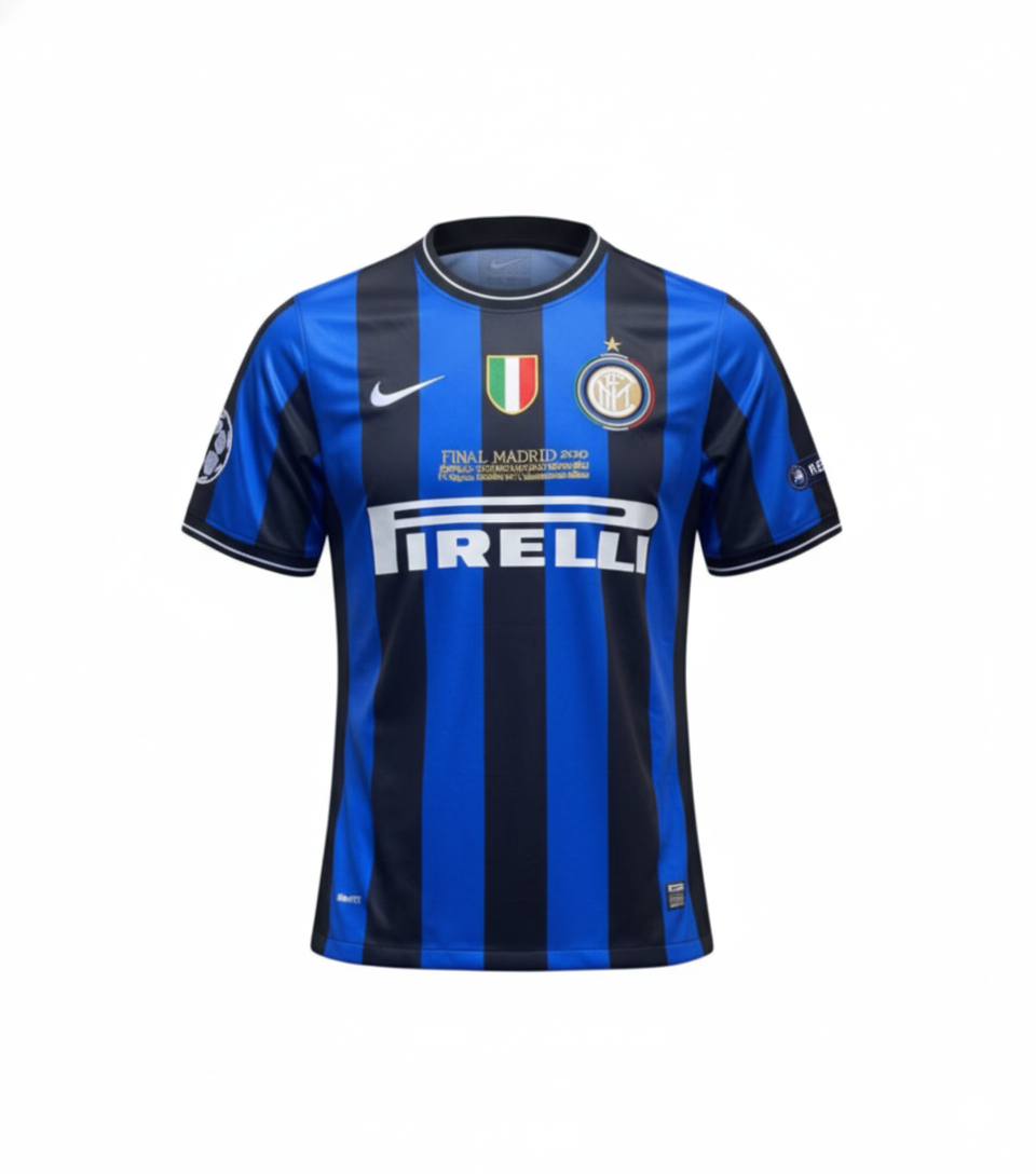 MAGLIA RETRO INTER HOME FINALE MADRID 2009/10