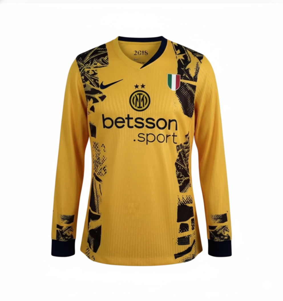 TERZA MAGLIA INTER MANICHE LUNGHE 2024/25