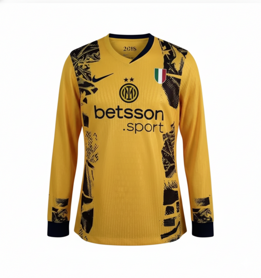 TERZA MAGLIA INTER MANICHE LUNGHE 2024/25