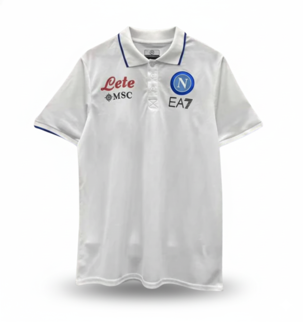 POLO MANICHE CORTE BIANCA NAPOLI 2023