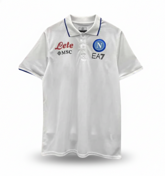 POLO MANICHE CORTE BIANCA NAPOLI 2023