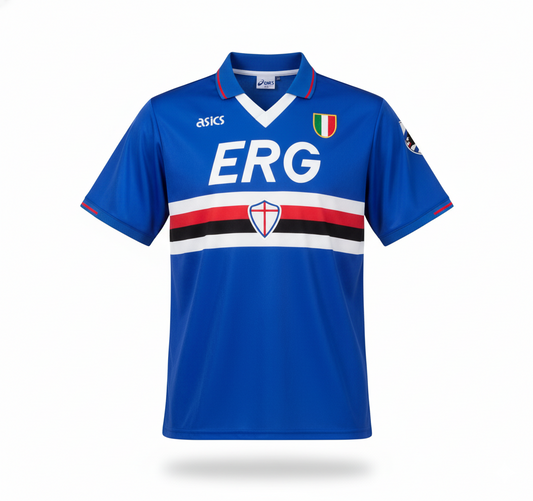 MAGLIA SAMPDORIA RETRO HOME 1991/92