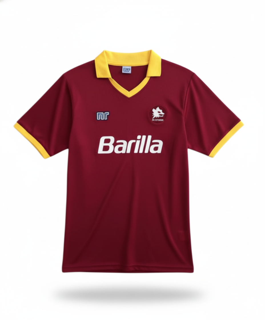 MAGLIA RETRO ROMA HOME 1991/92