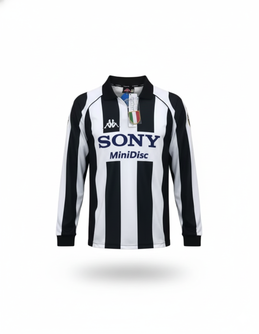 MAGLIA A MANICHE LUNGHE RETRO JUVENTUS HOME 1997/98