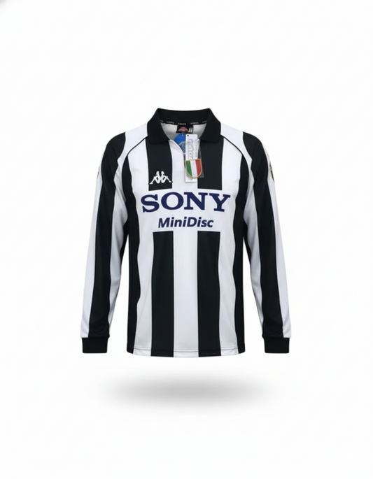 MAGLIA A MANICHE LUNGHE RETRO JUVENTUS HOME 1997/98