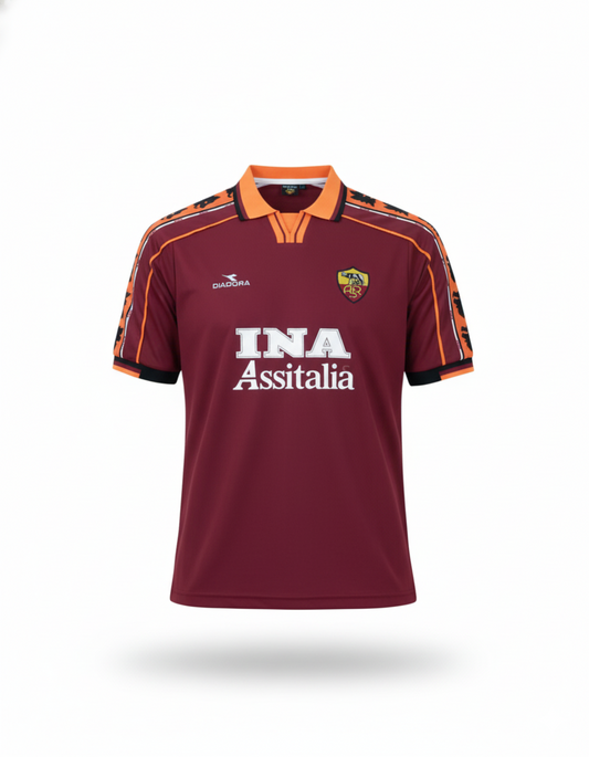 MAGLIA RETRO ROMA HOME 1997/98