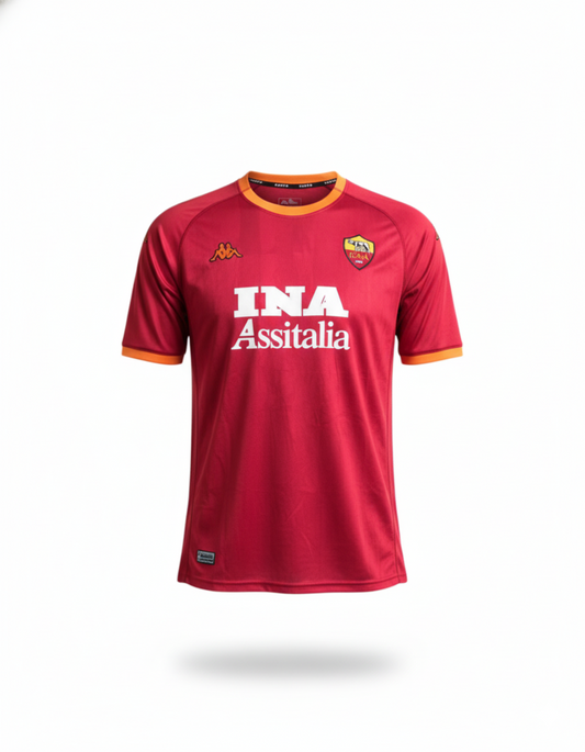 MAGLIA RETRO ROMA HOME 2000/01