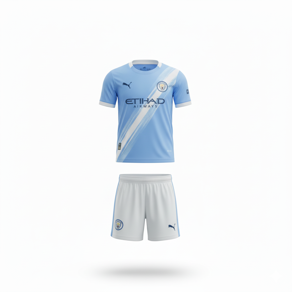 KIT BAMBINO MANCHESTER CITY 2025/26
