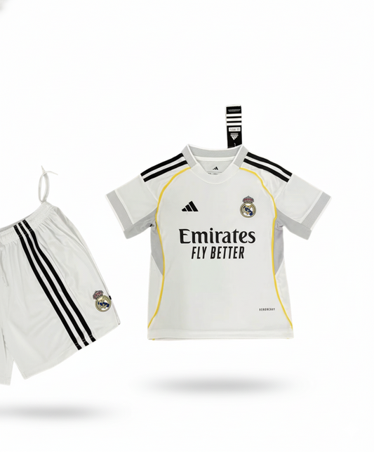KIT BAMBINO REAL MADRID 2025/26