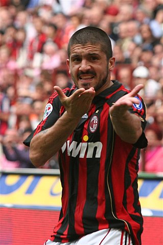 MAGLIA AC MILAN STORICA HOME 2006-2007 + GATTUSO 8