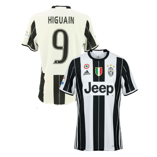 MAGLIA JUVENTUS  STORICA HOME 2016/17+HIGUAIN 9
