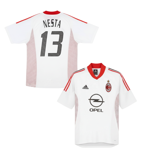 MAGLIA AC MILAN STORICA TRASFERTA 2002-2003 + NESTA 13