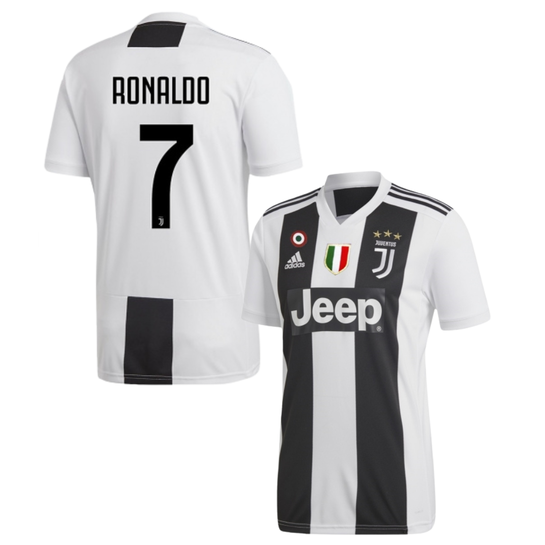 MAGLIA JUVENTUS  STORICA HOME 2018/19+RONALDO 7