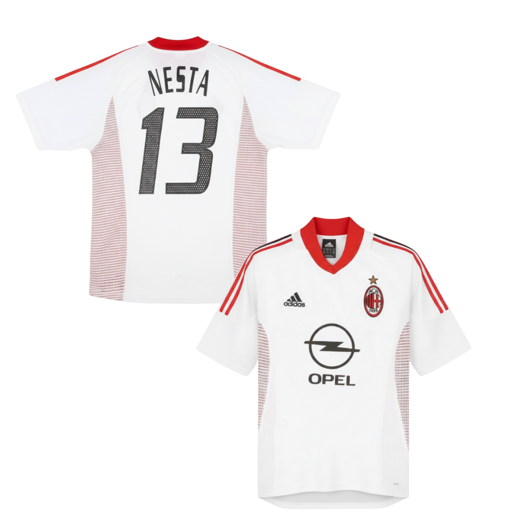 MAGLIA MILAN MAGLIA AC MILAN TRASFERTA 2002-2003 + NESTA 13