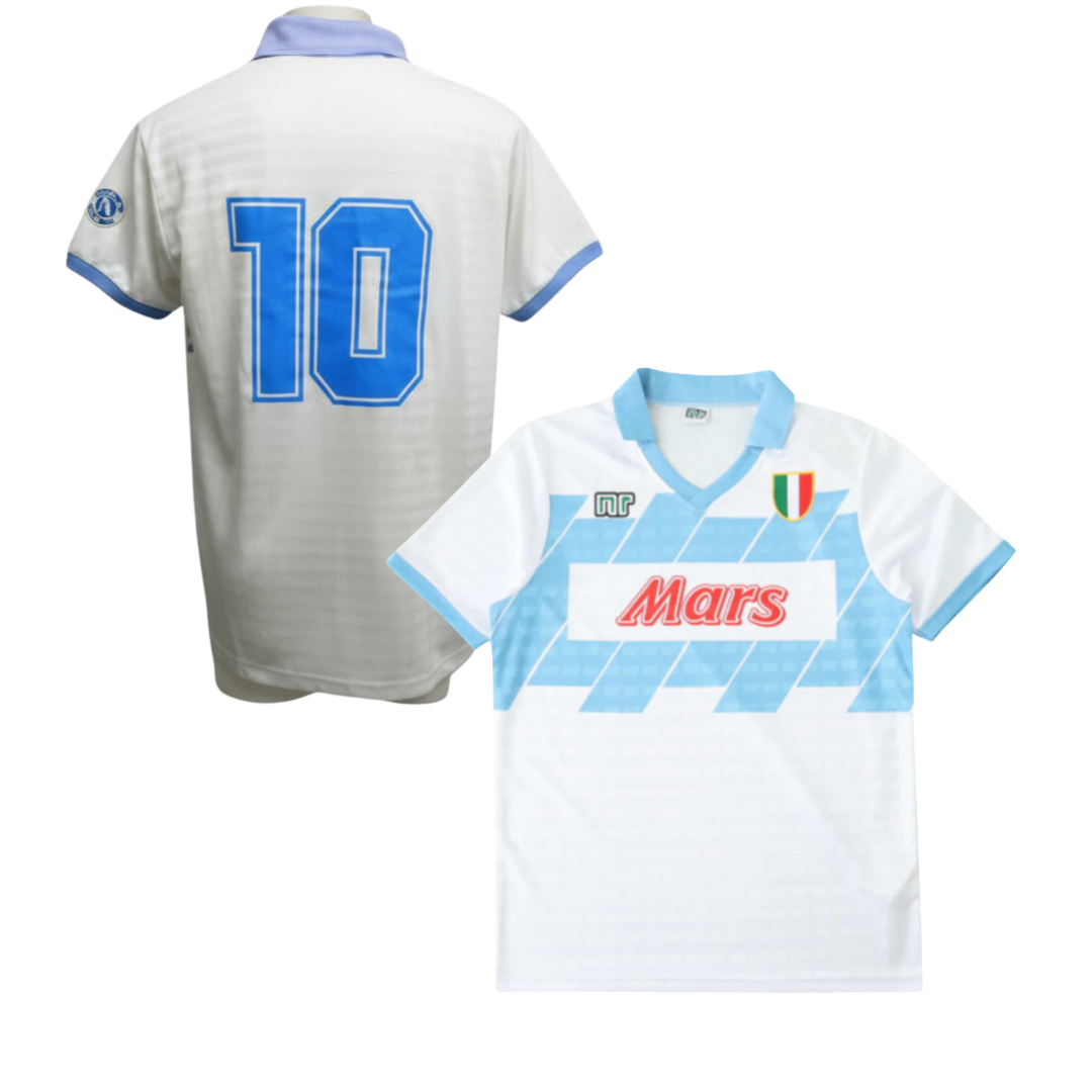 MAGLIA NAPOLI  STORICA TRASFERTA 1990-1991 + MARADONA 10