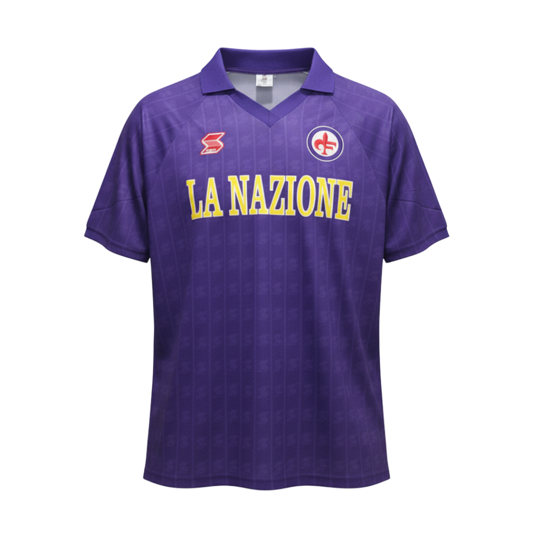 MAGLIA RETRO FIORENTINA HOME 1989/90