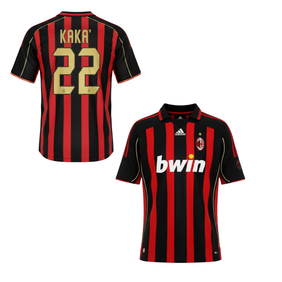 MAGLIA AC MILAN STORICA CASA 2006-2007 + KAKA 22