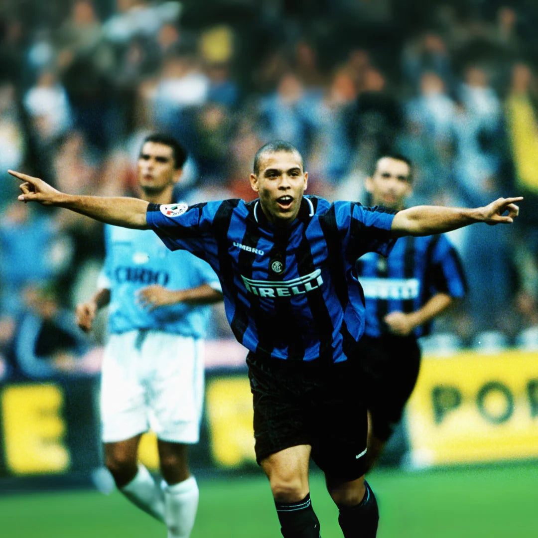 MAGLIA INTER CASA 1997/1998 +RONALDO 10