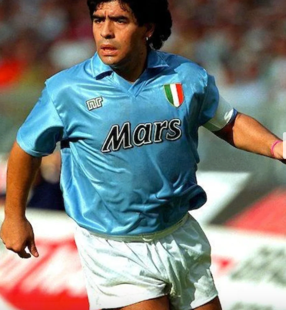 MAGLIA BARCELLONA CASA 1990-1991 + MARADONA 10